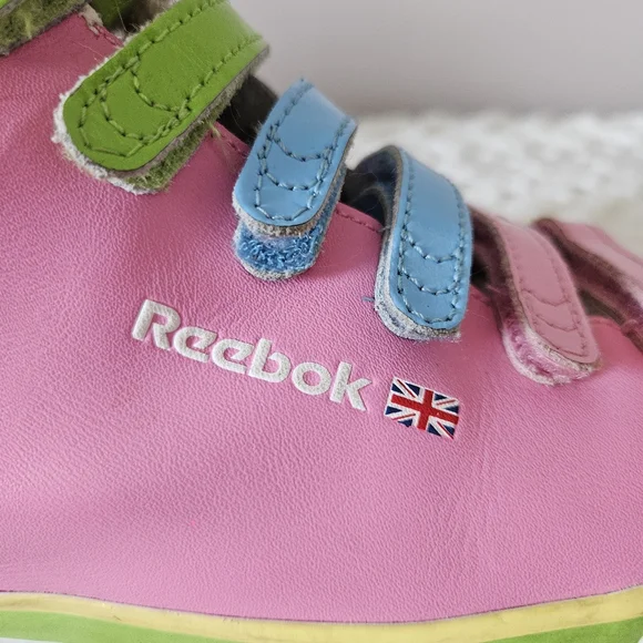 Reebok Classic Remix Straptastic Pastel High Top Sneaker Womens Size 7.5 - Picture 5 of 15